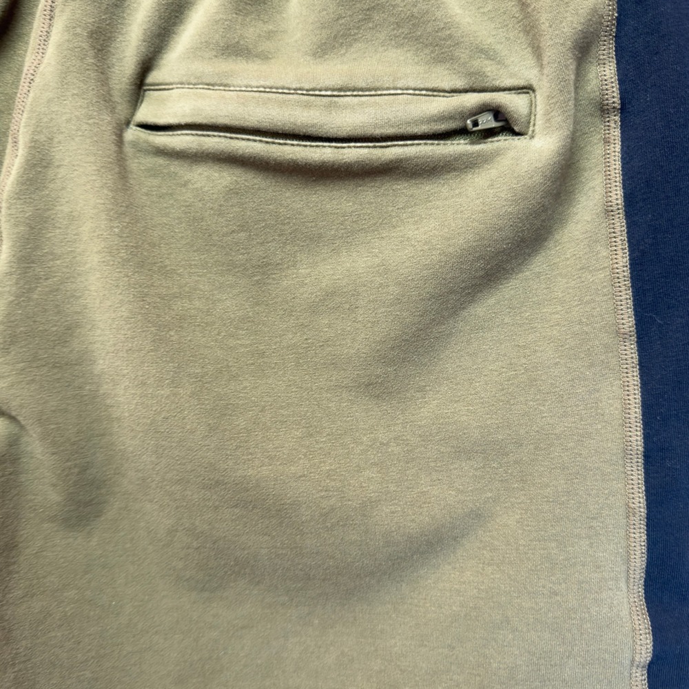 VO Olive Athletic Men's Shorts with Zip Pockets - Picture 11 of 11
